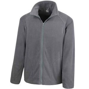 Result Core Mens Microfleece Jacket / Charcoal